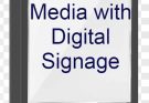 social media with digital signage